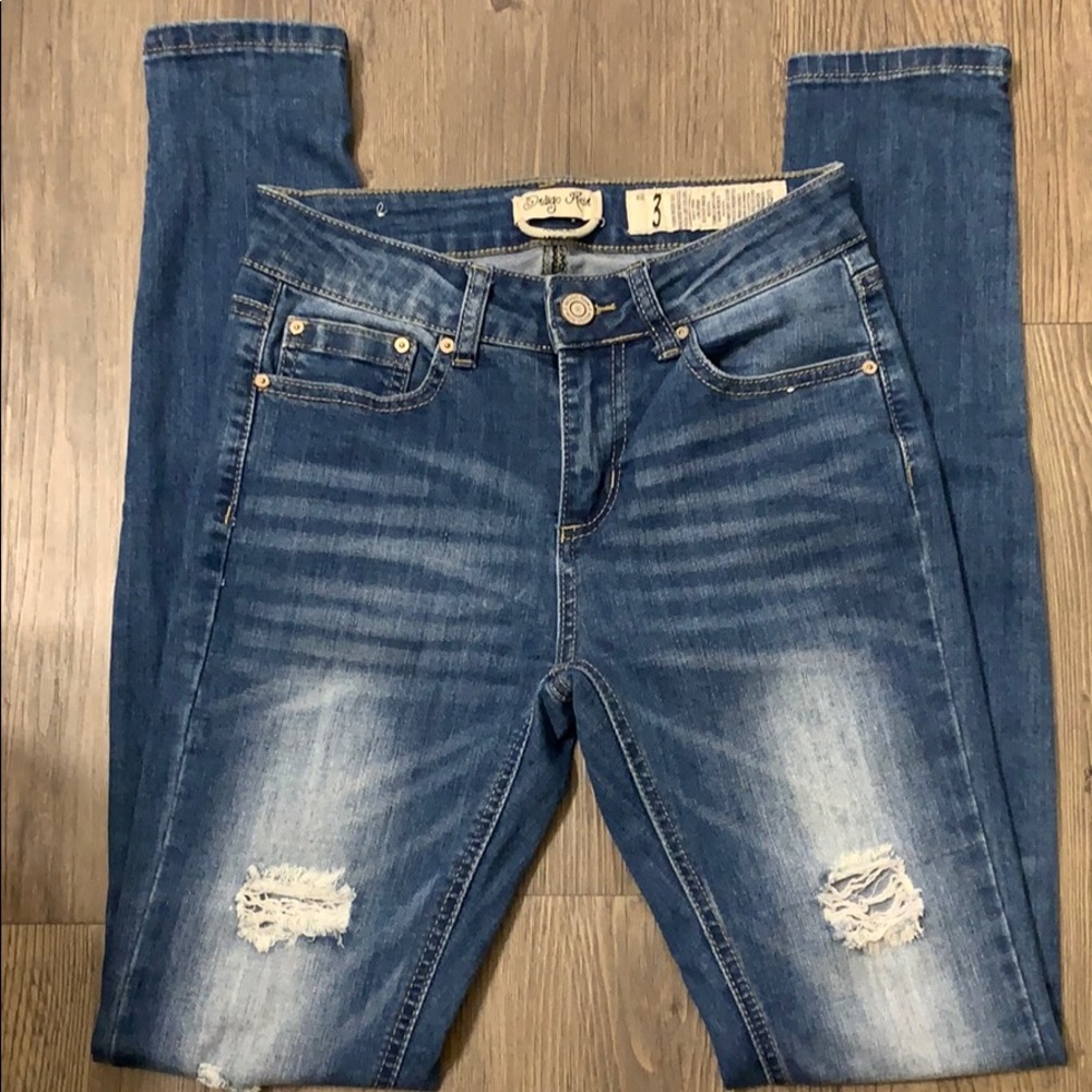 Distressed Skinny Jeans